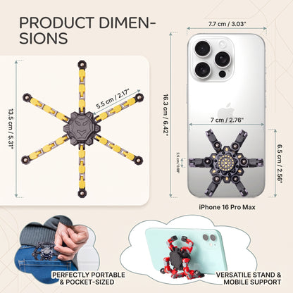 Transformable Fidget Spinner Toy for Kids