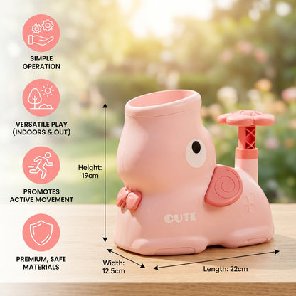SkySpinner – Elephant Flying Disc Launcher Toy for Kids