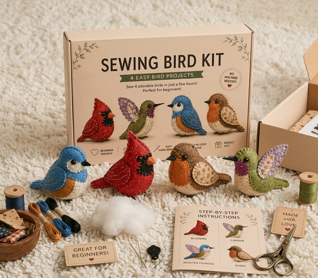 DIY Plush Sewing Kit for Kids