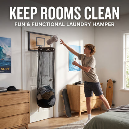 Basketball Hoop Laundry Hamper
