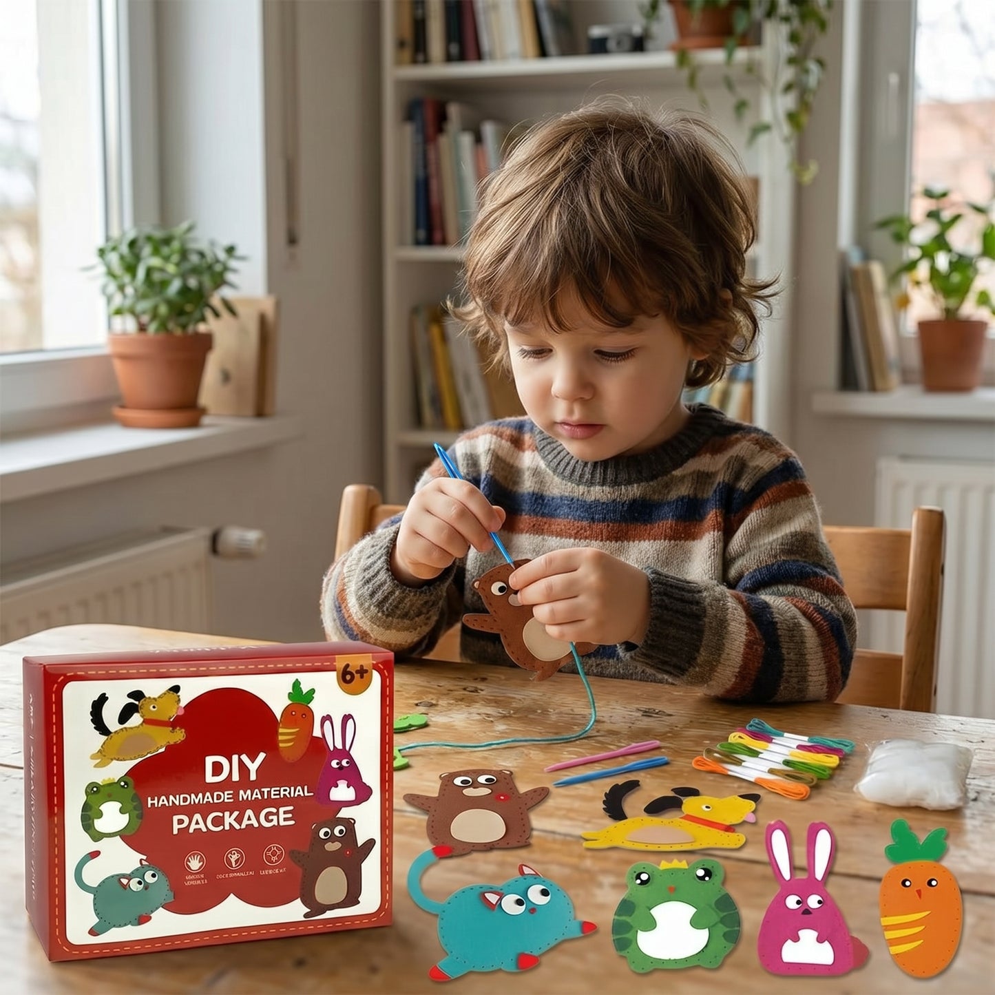 DIY Felt Animal Craft Kit