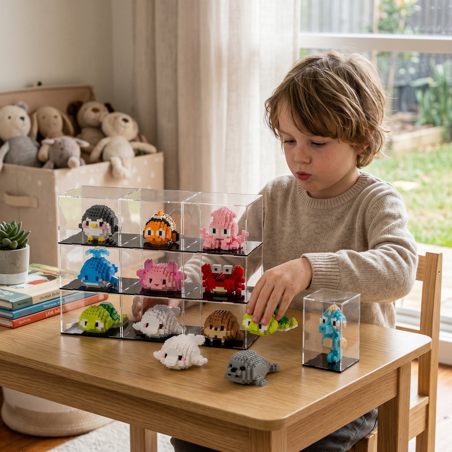 Sea Animal Micro Bricks Set