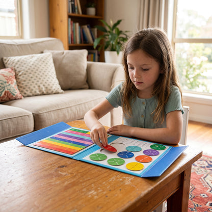 Montessori Fraction Puzzle