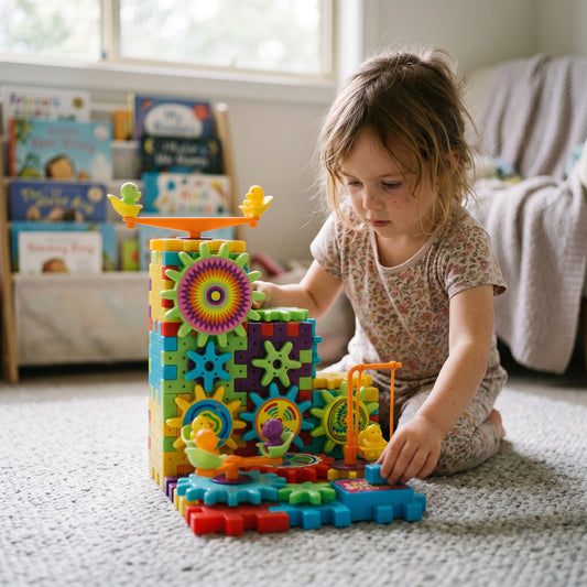 81 Piece Gear Building Set