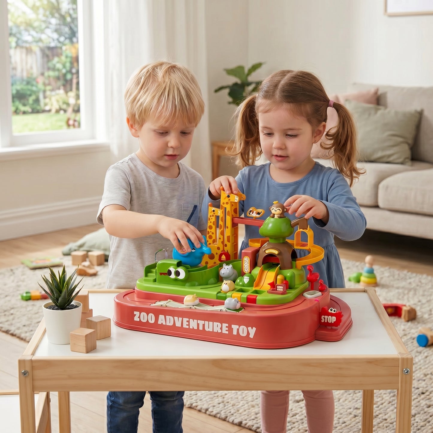 Zoo Adventure Activity Track