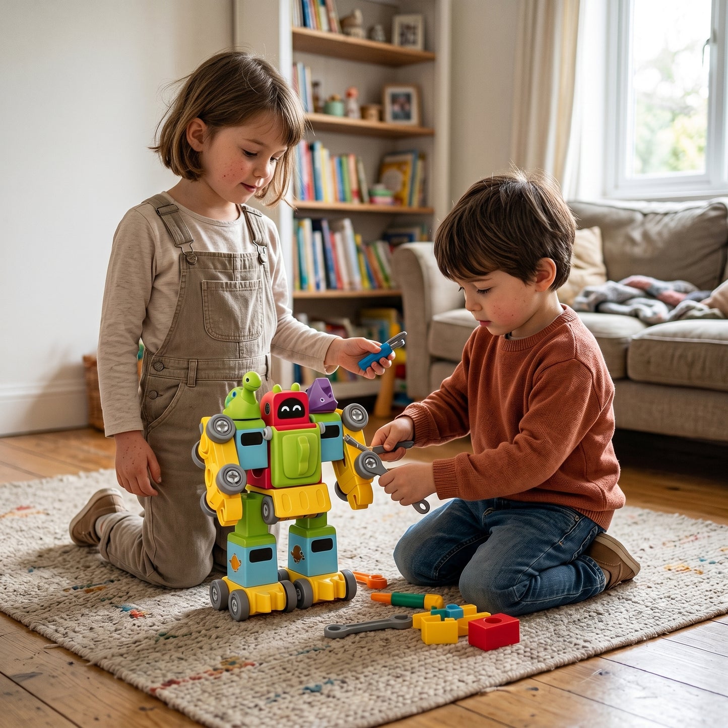 5 in 1 Robot Building Kit