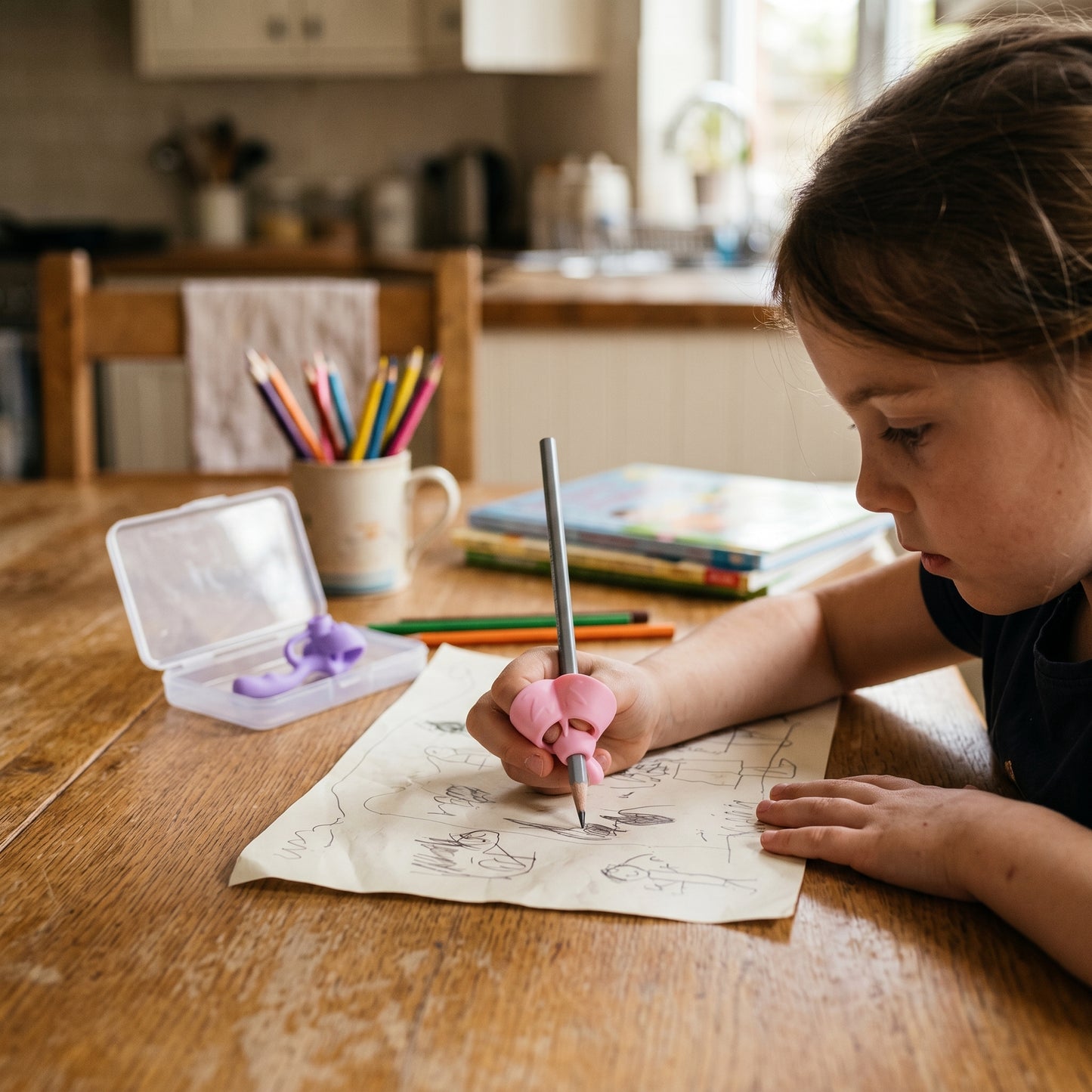 3 Finger Silicone Pencil Grip