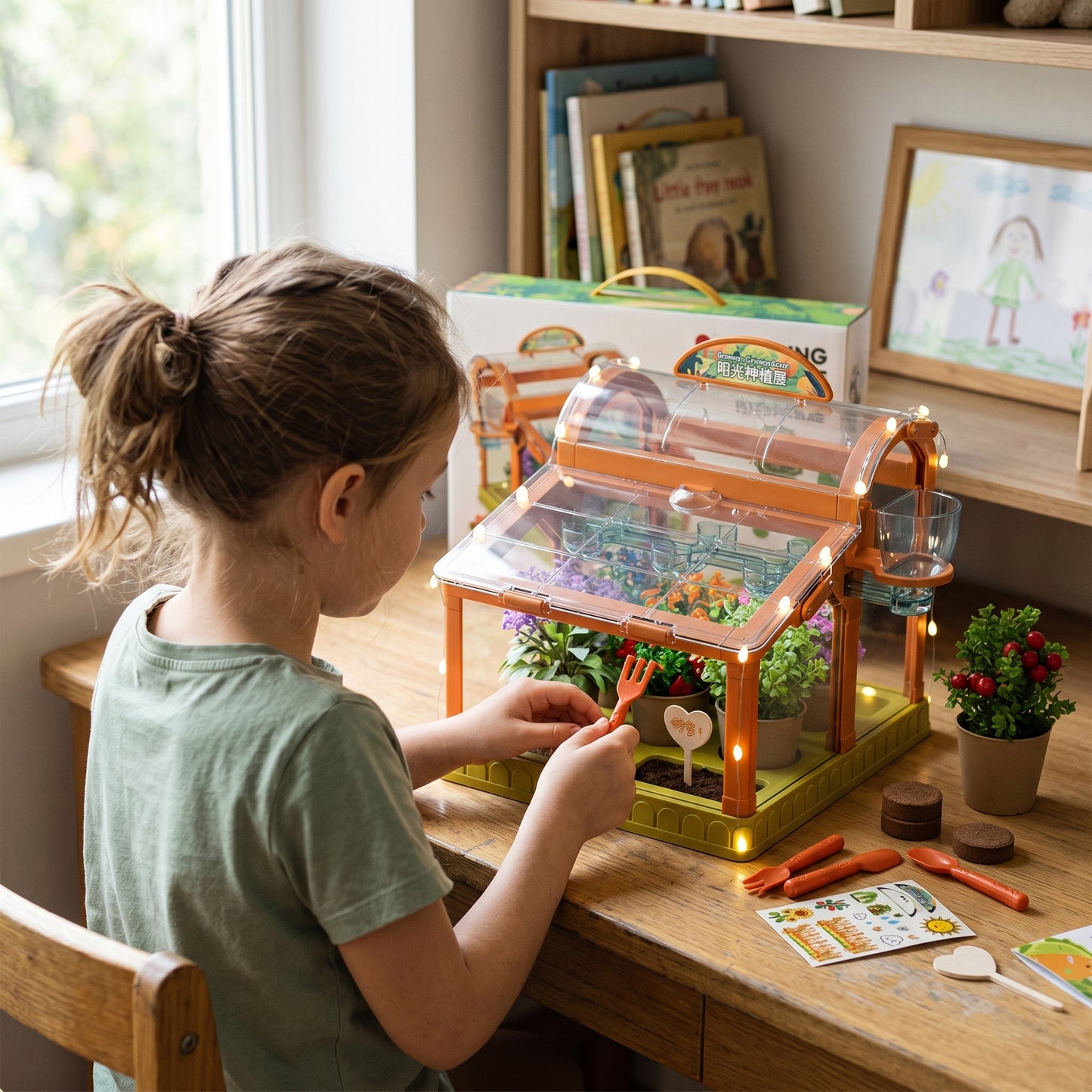 Kids Mini Greenhouse Kit