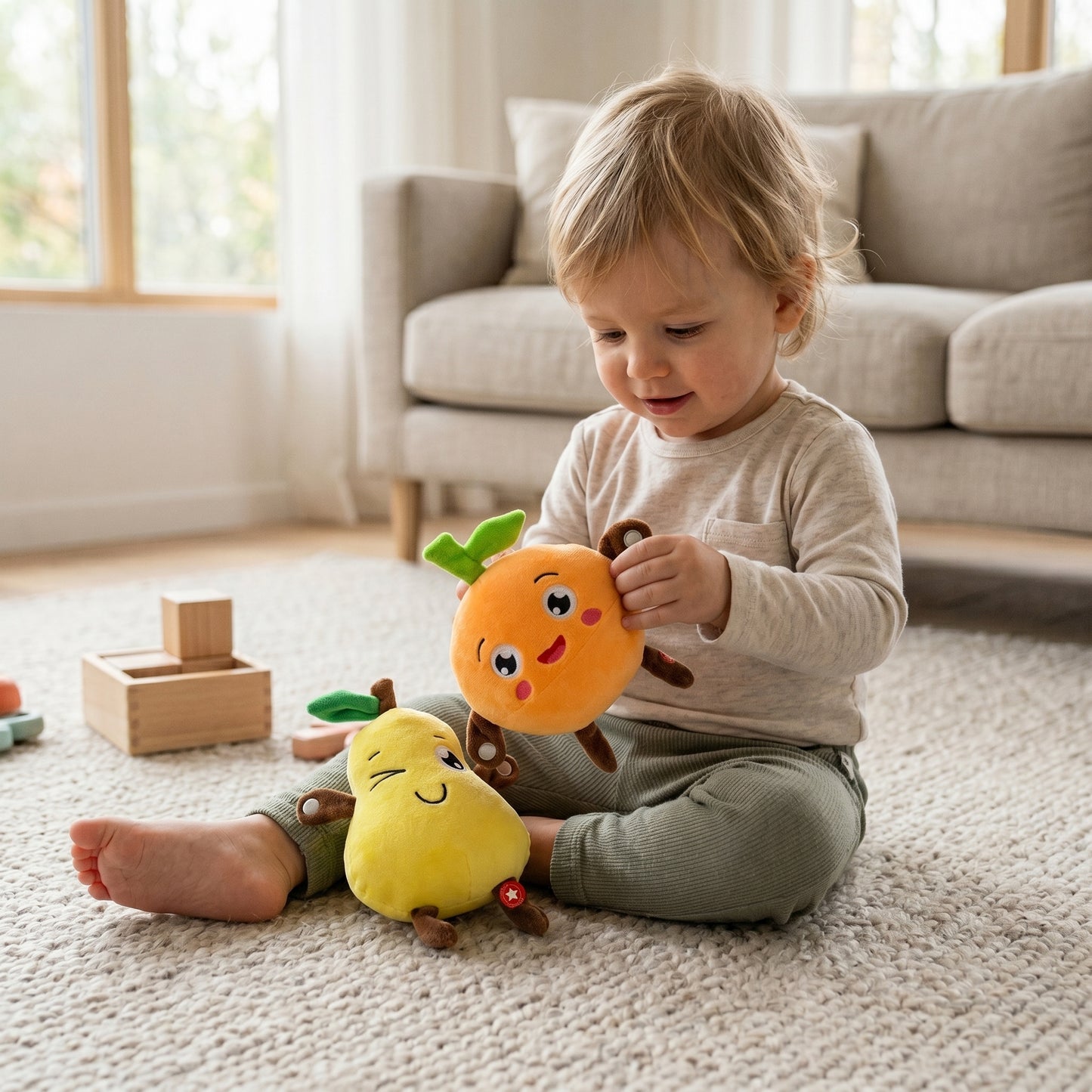 Plush Fruit Toy