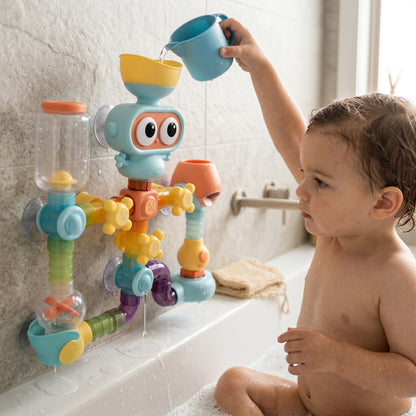 DIY Bath Water Pipe Toy Set