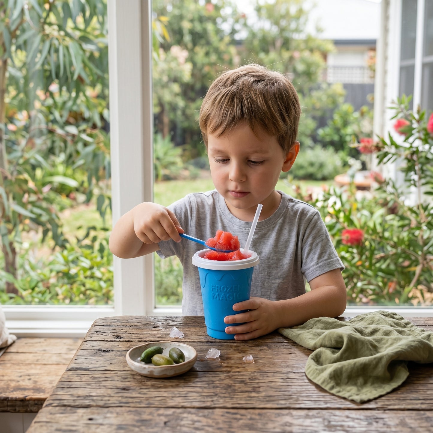 Freeze & Squeeze Homemade Slushy Cup