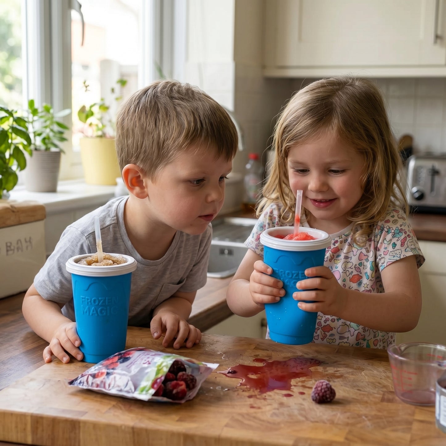 Freeze & Squeeze Homemade Slushy Cup