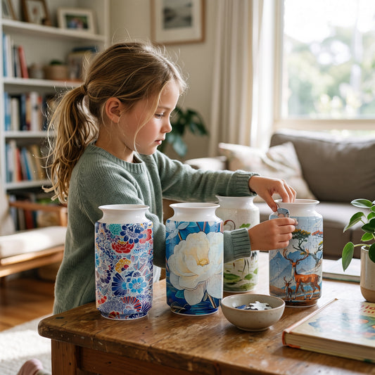 3D Puzzle Flower Vase (162 Pieces)