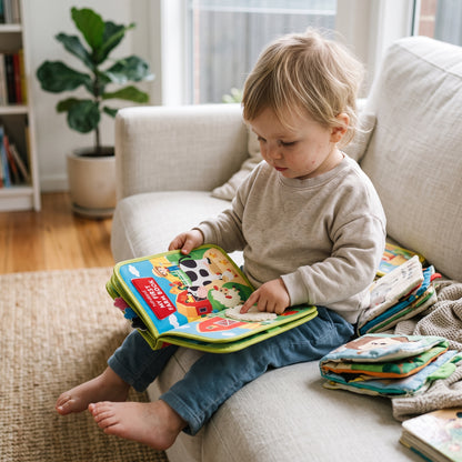 Montessori Farm Busy Book for Toddlers