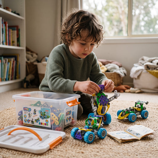 109 Piece Kids STEM Building Set