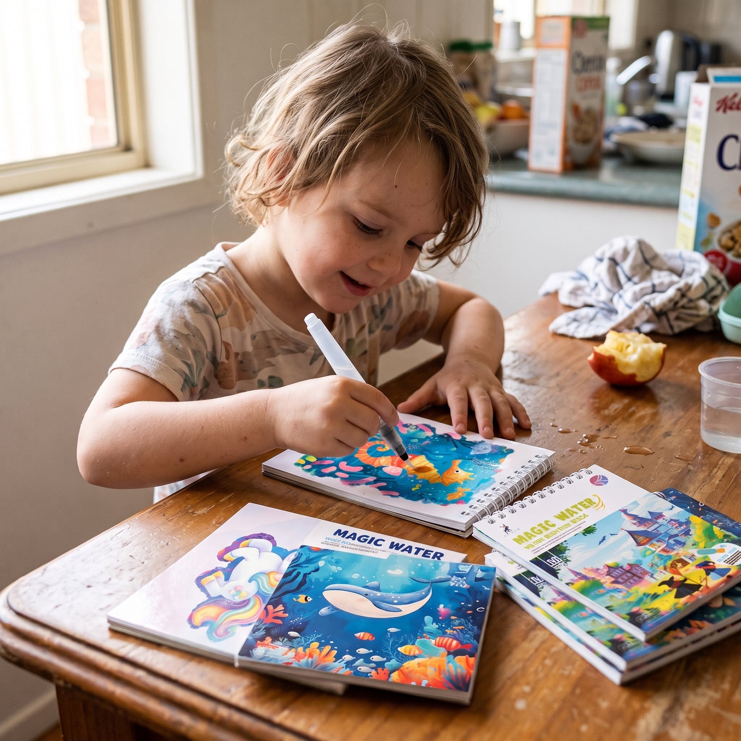 Kids Portable Watercolour Painting Book