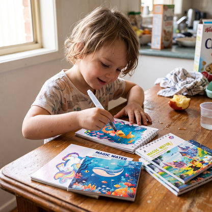 Kids Portable Watercolour Painting Book