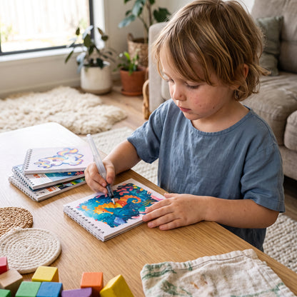 Kids Portable Watercolour Painting Book