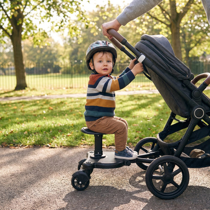 2 in 1 Universal Pram Ride-On Board with Seat