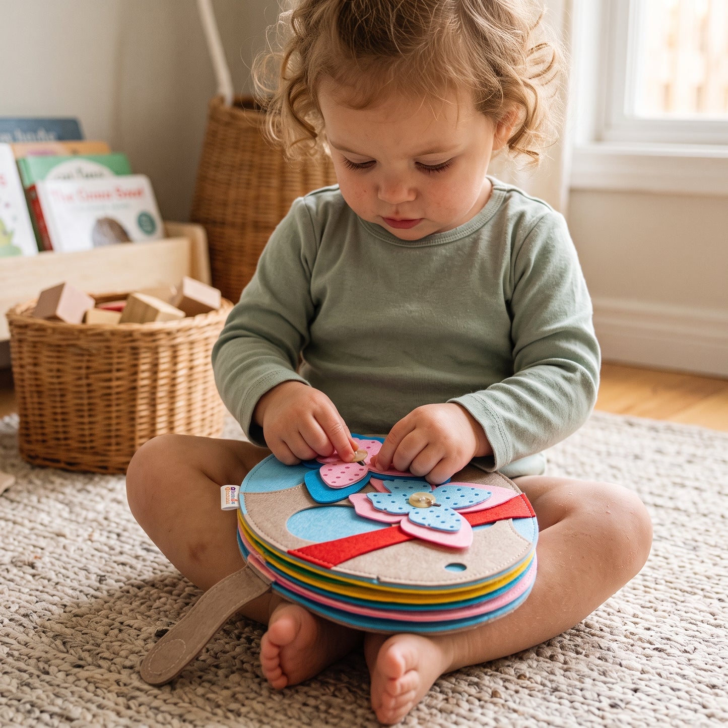 Montessori Rabbit Busy Book
