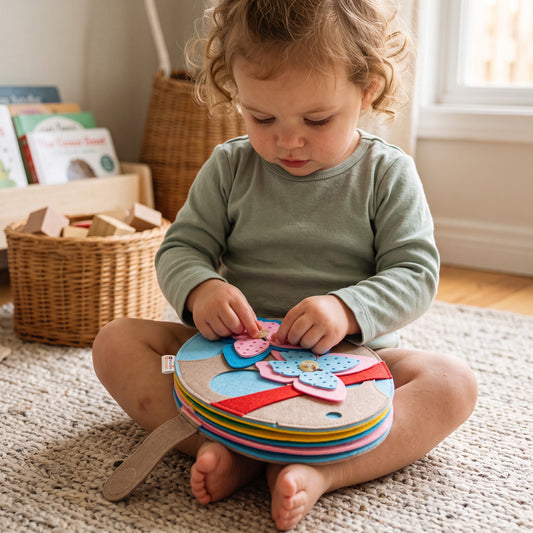 Montessori Rabbit Busy Book