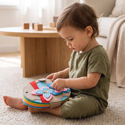 Montessori Rabbit Busy Book