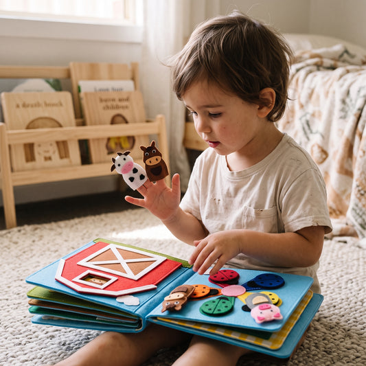 Montessori Farm Busy Book
