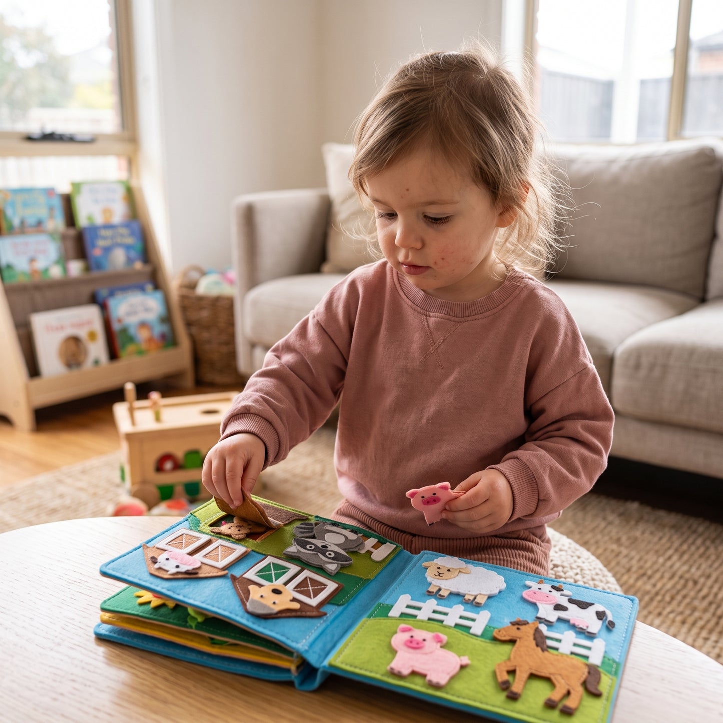 Montessori Farm Busy Book