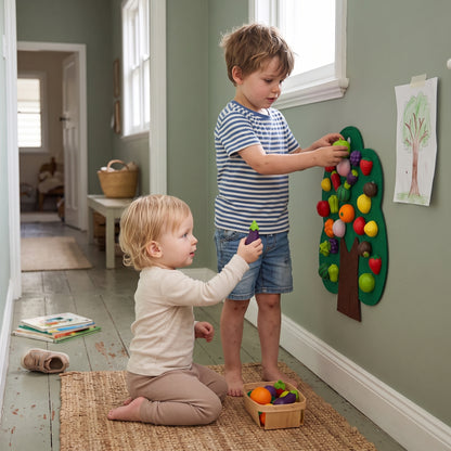 Montessori Fruit Tree Felt Board