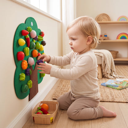 Montessori Fruit Tree Felt Board