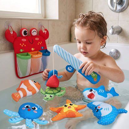 Magnetic Fishing Bath Toy Set