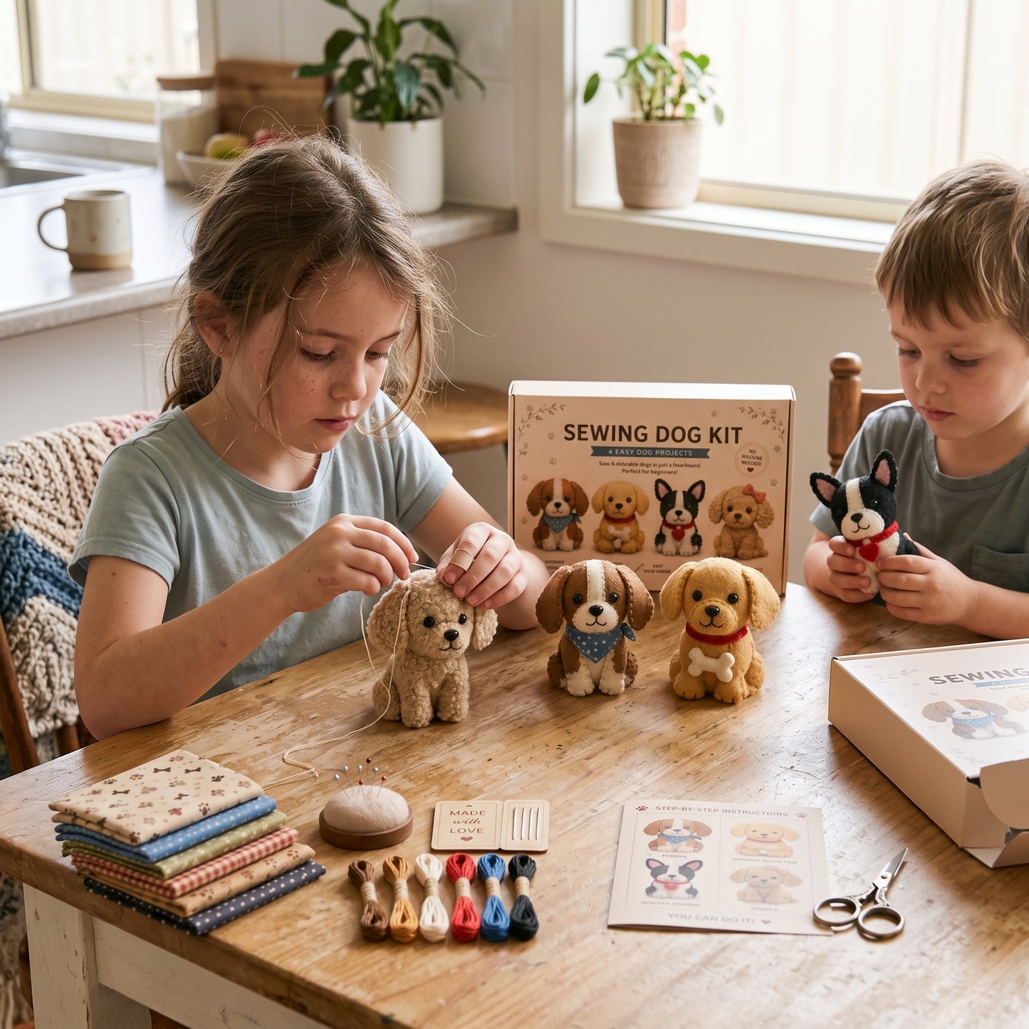 DIY Plush Sewing Kit for Kids