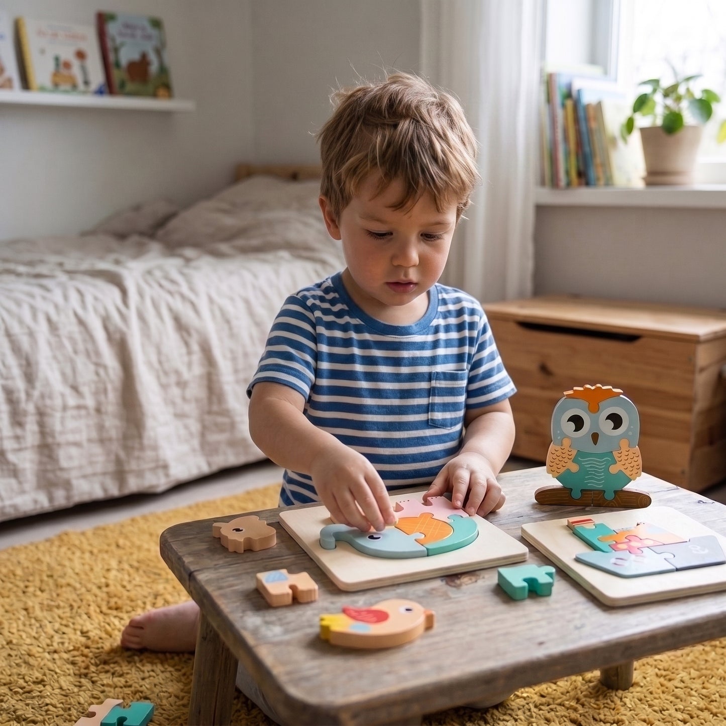 Wooden Chunky Animal Puzzle