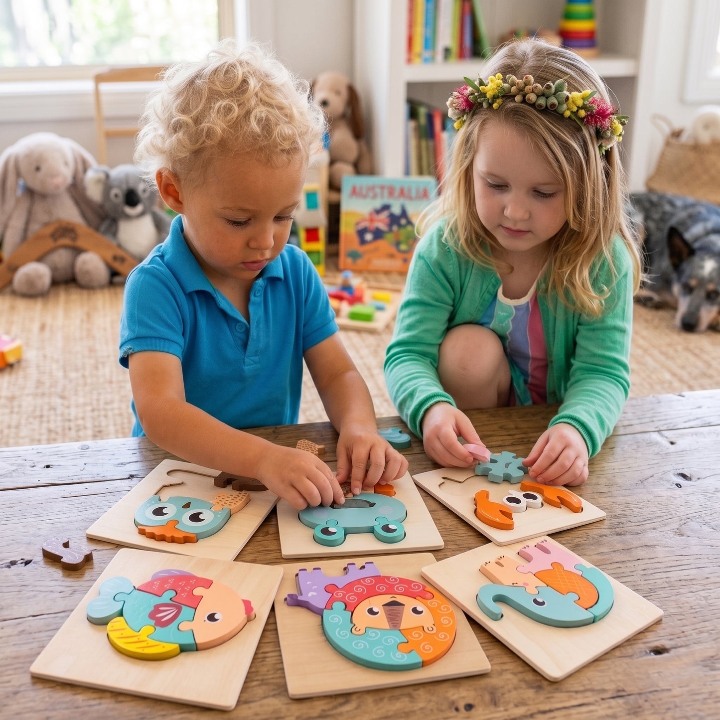 Wooden Chunky Animal Puzzle