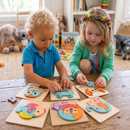 Wooden Chunky Animal Puzzle