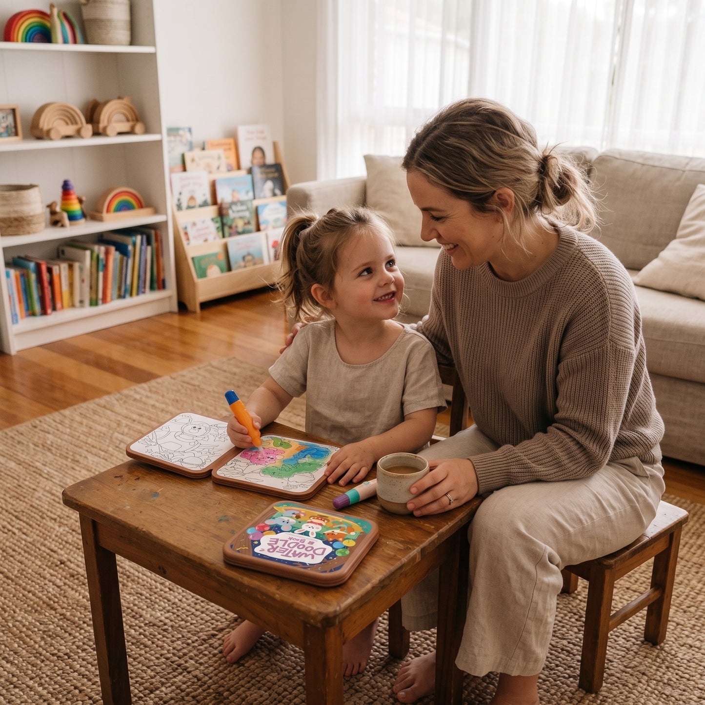 Reusable Montessori Water Doodle Book for Kids