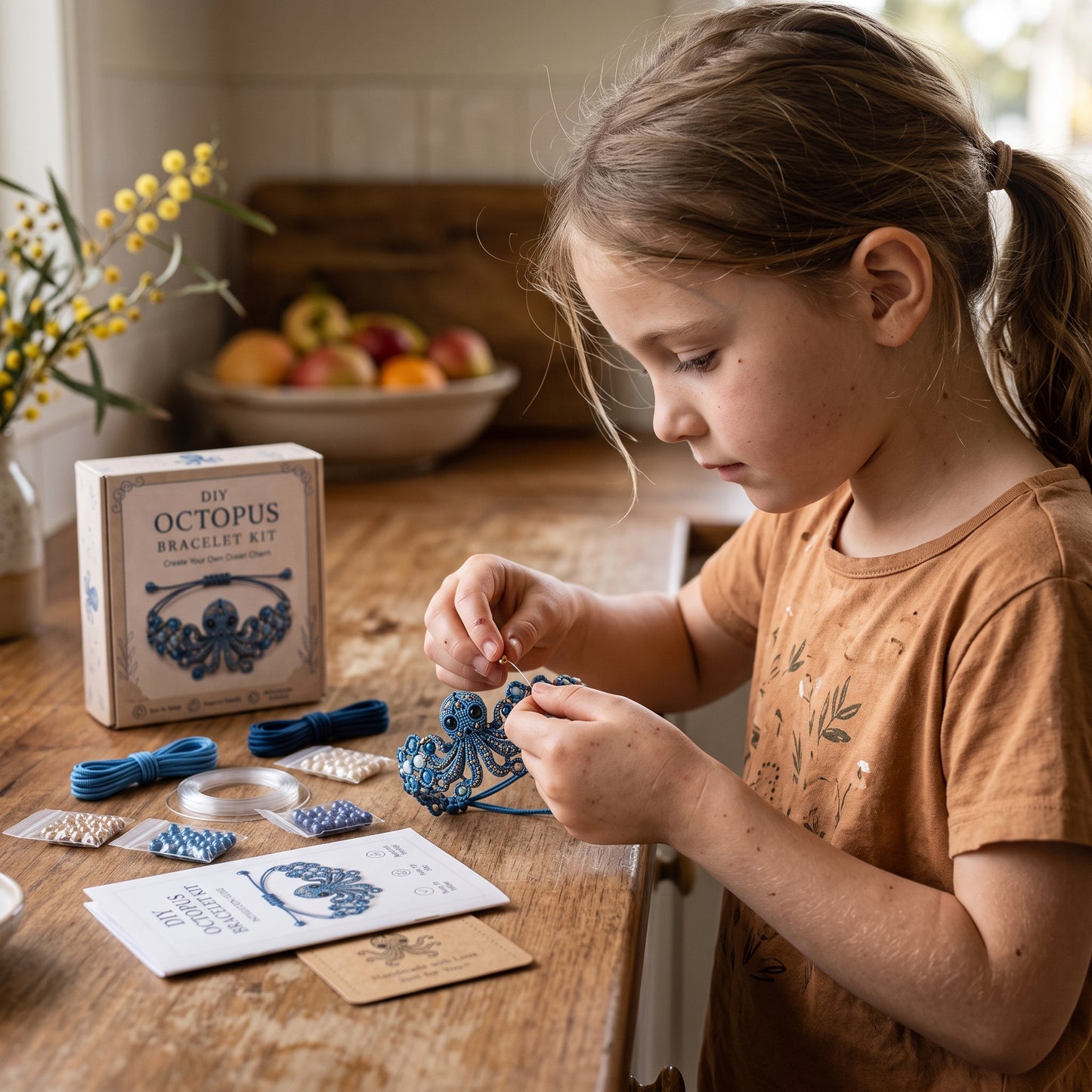 DIY Animal Beaded Bracelet Making Kit