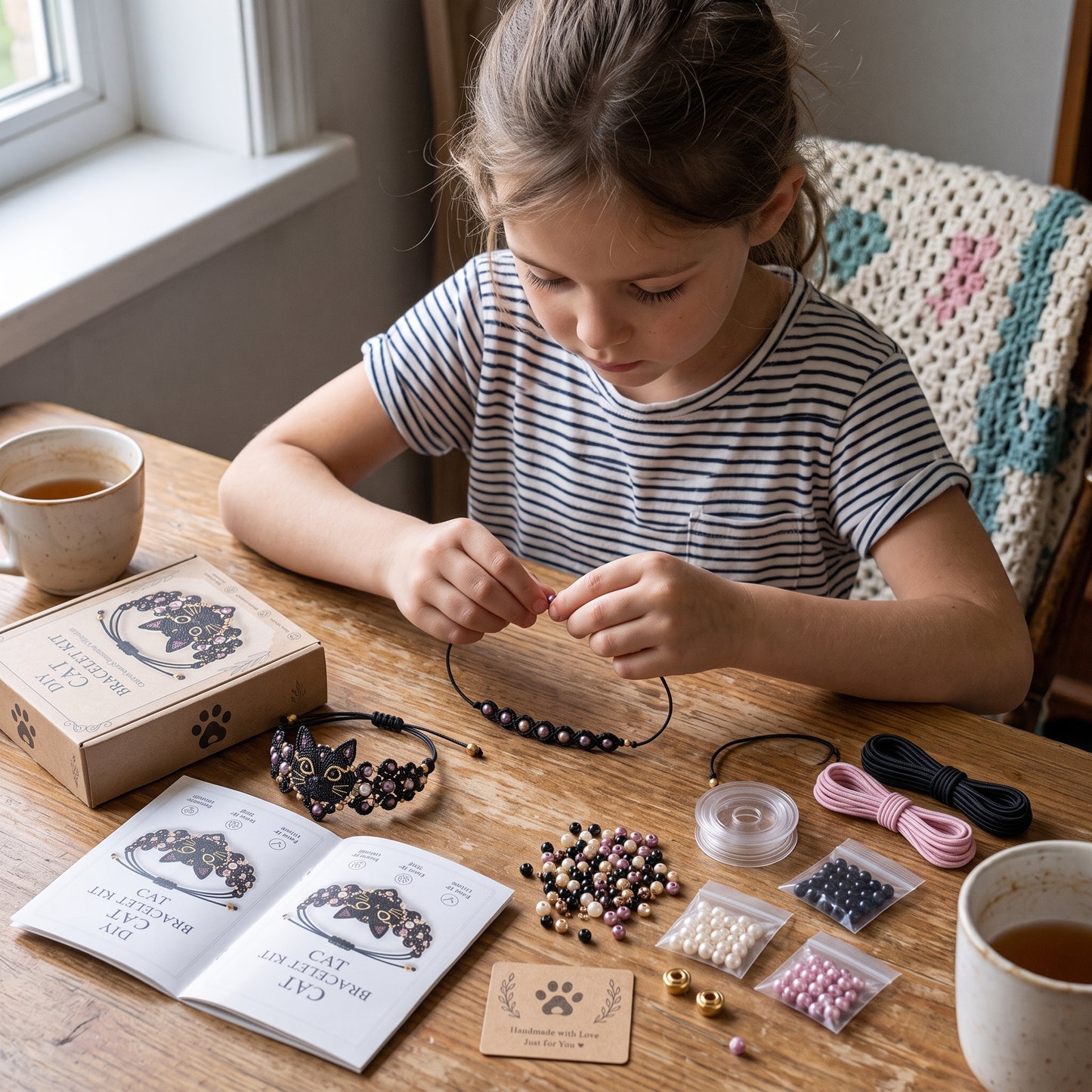 DIY Animal Beaded Bracelet Making Kit