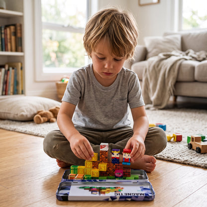 40 Piece Mini Magnetic Building Blocks