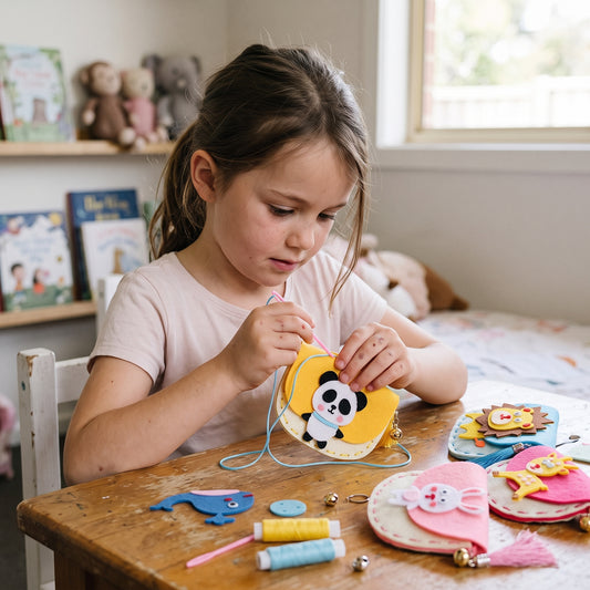 DIY Kids Sewing Handbag Kit