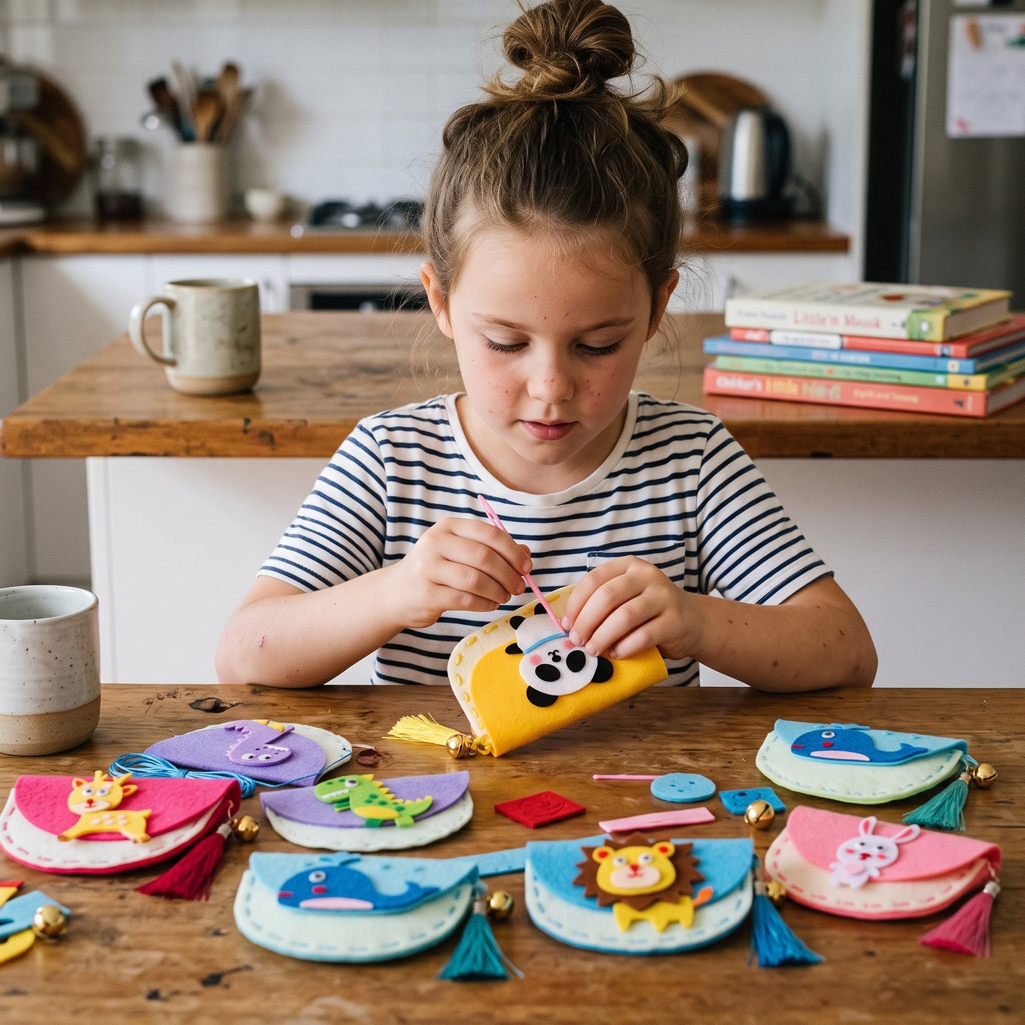 DIY Kids Sewing Handbag Kit