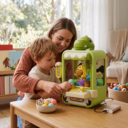 Kids Dinosaur Claw Machine Toy