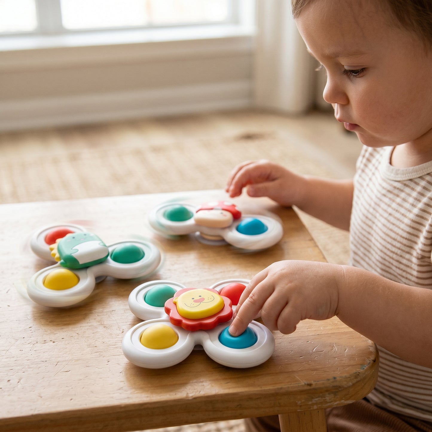 Bath Time Spinner Toy (3 Pcs)