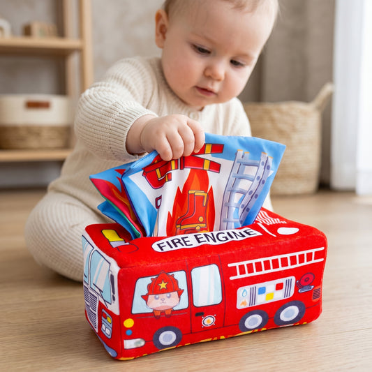 Baby Tissue Box Sensory Toy