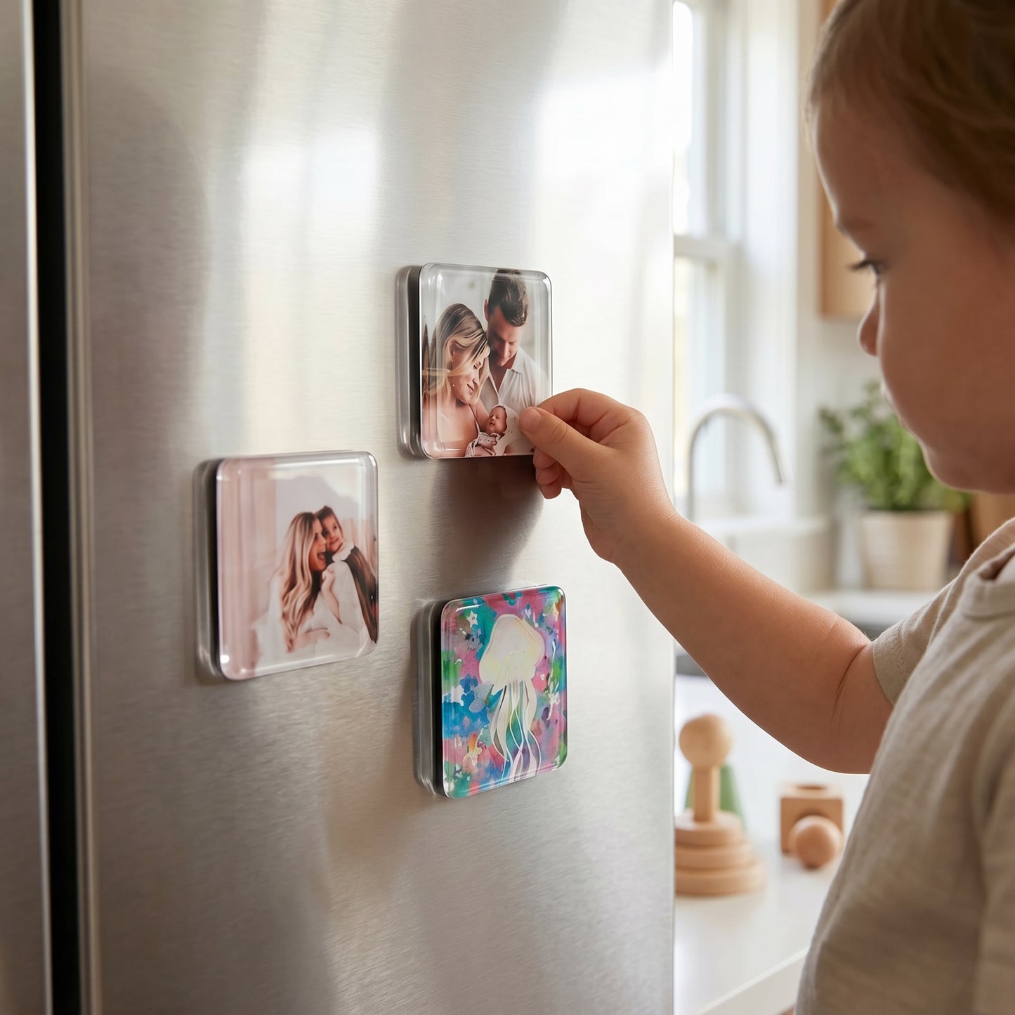 Personalised Family Photo Magnet Kit