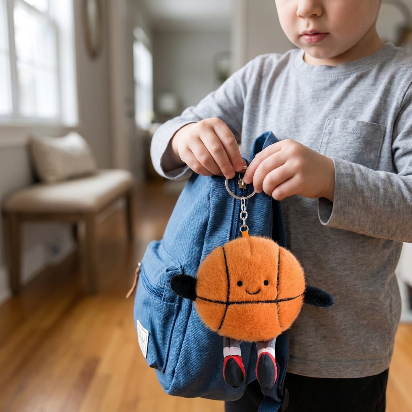 Sports Ball Keychain Plush