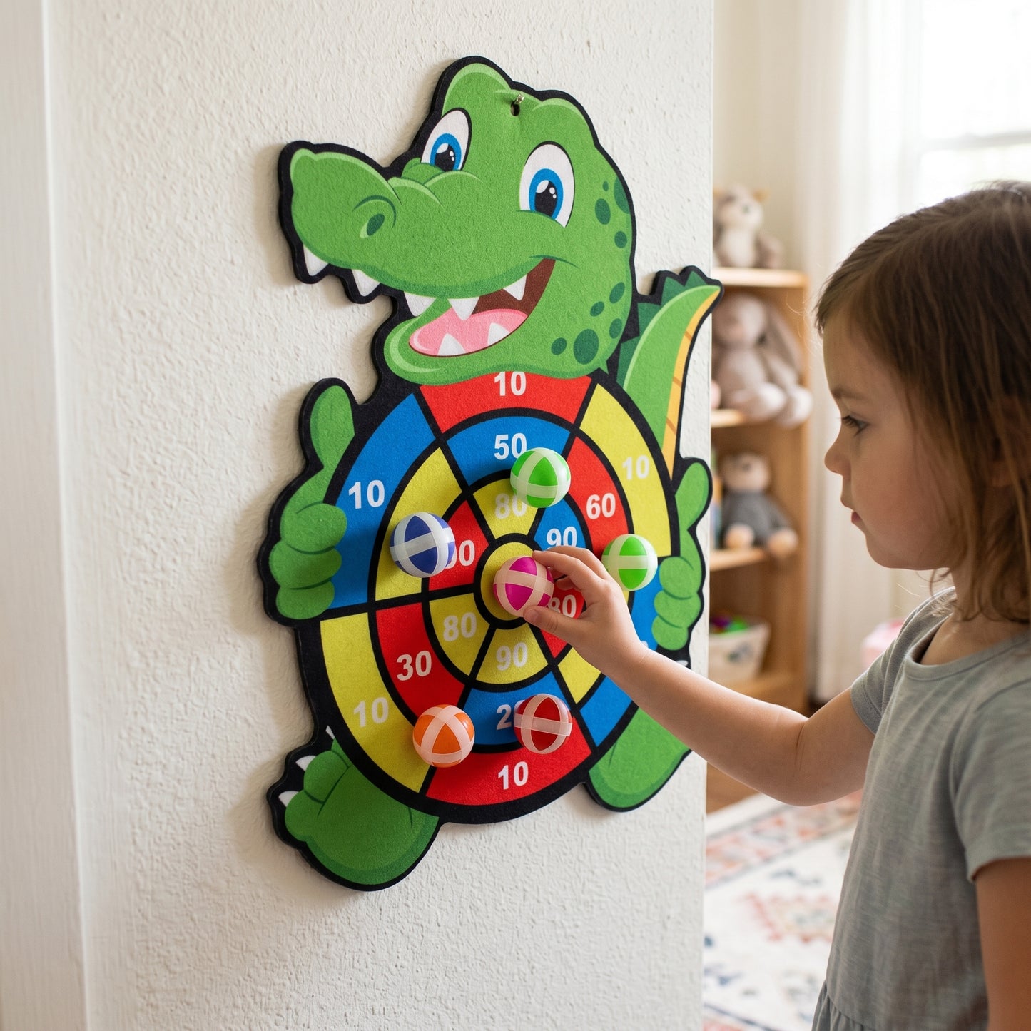 Sticky Ball Target Game
