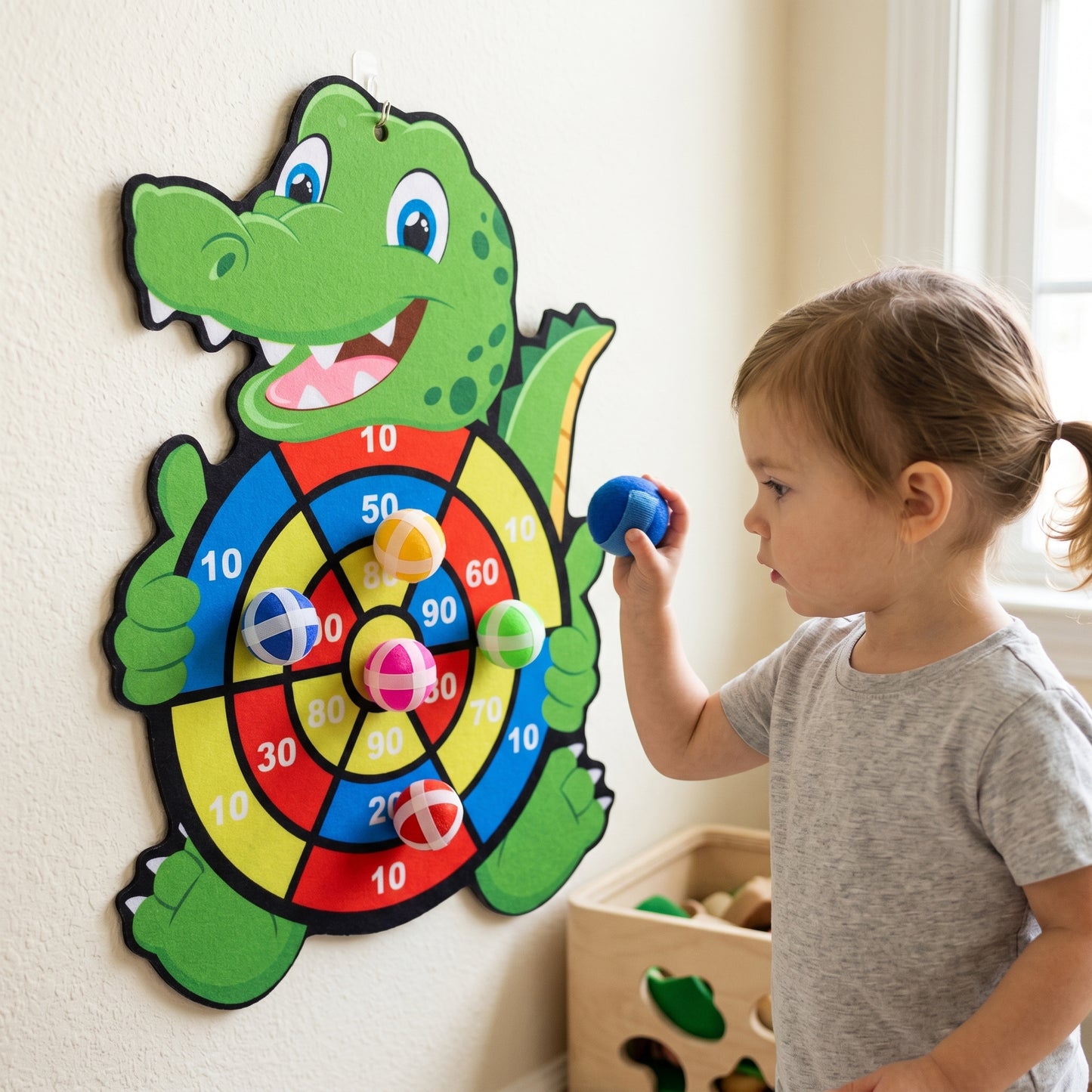 Sticky Ball Target Game