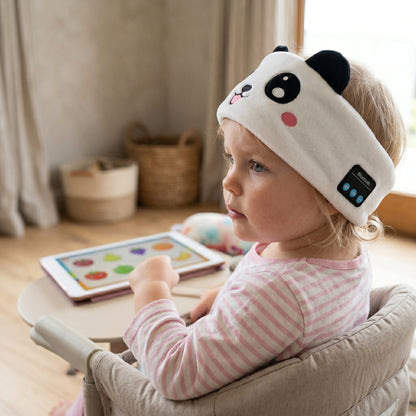 Kids 2-in-1 Bluetooth Sleep Headband – Wireless Music Headband for Travel & Sleep