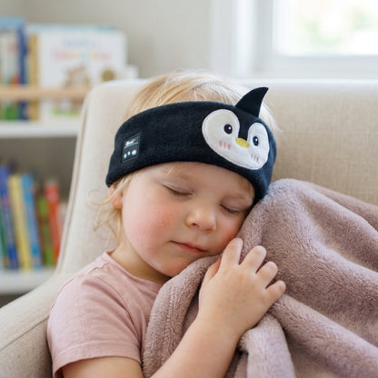 Kids 2-in-1 Bluetooth Sleep Headband – Wireless Music Headband for Travel & Sleep